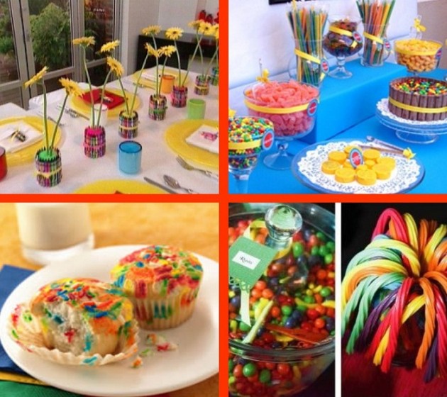 art party food