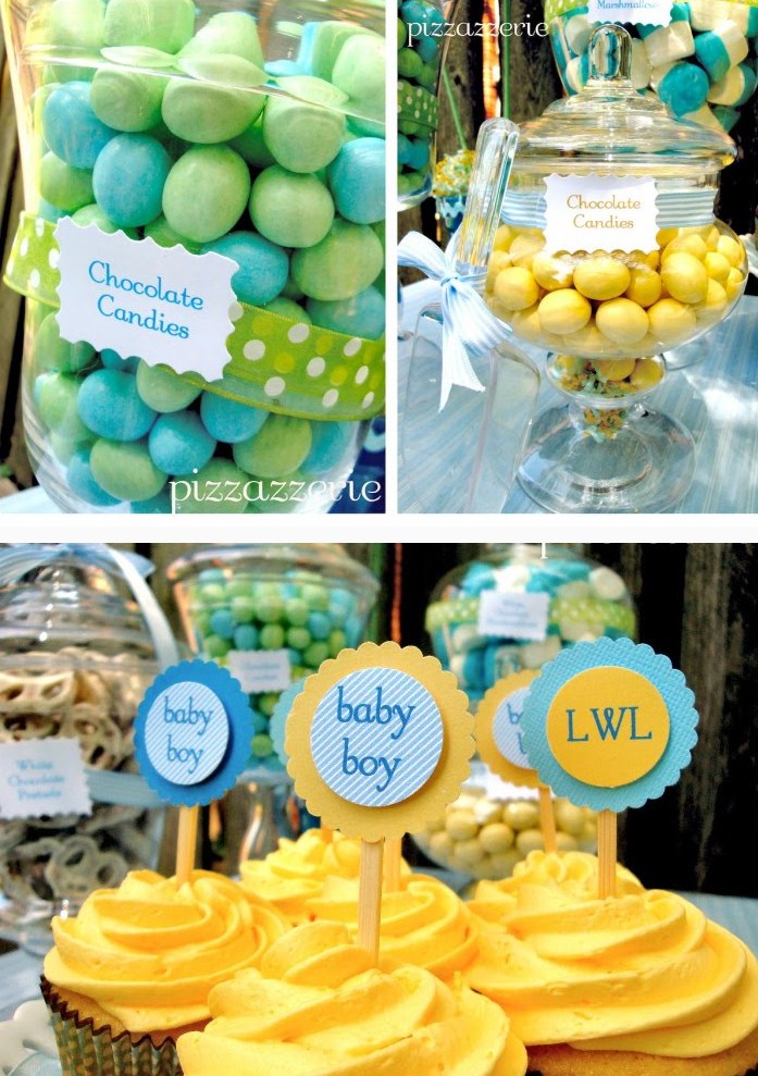 Blue And Yellow Baby Shower Baby Interior Design