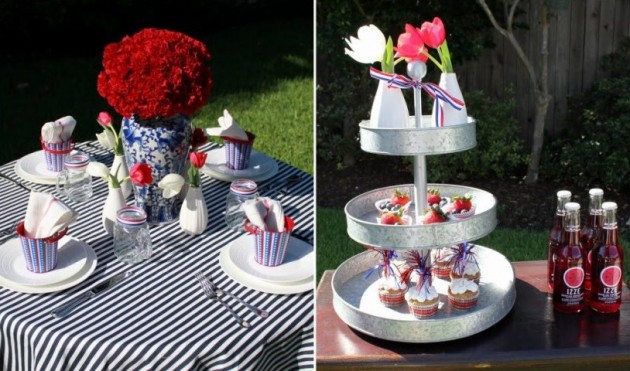 red white and blue party