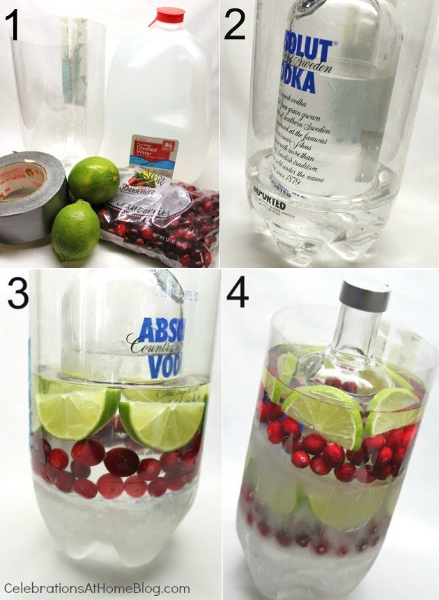 Make An Ice Bottle Cooler — Celebrations at Home