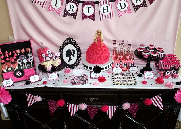 Barbie Inspired Birthday Party