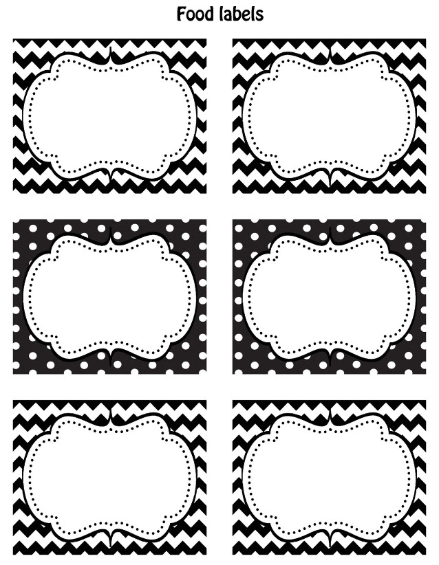 Printable White Labels Printable World Holiday