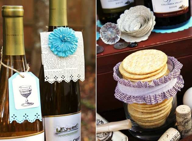 diy wine tags - Celebrations At Home blog