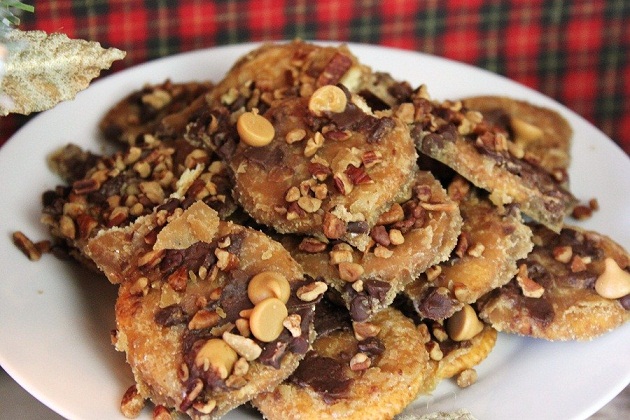 Ritz cracker candy toffee