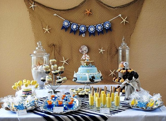 Nautical Themed Baby Shower Celebrations at Home