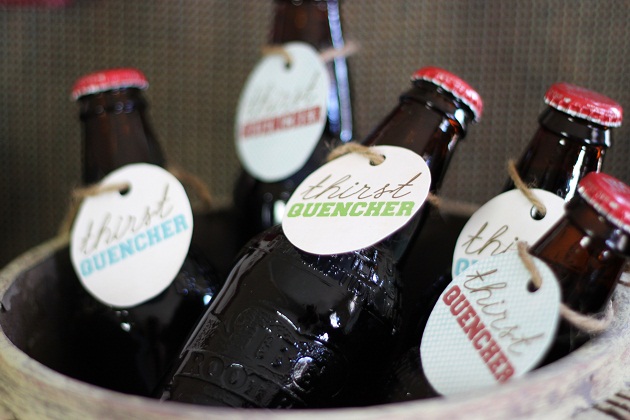 drink bottle tags