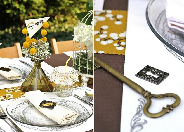 keys in party decor