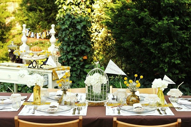 Spring garden party