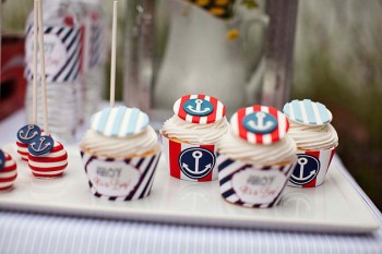 A Blissful Nest - Ahoy It's A Boy Baby Shower 003