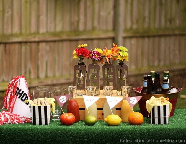 beer party - tasting & flavoring bar