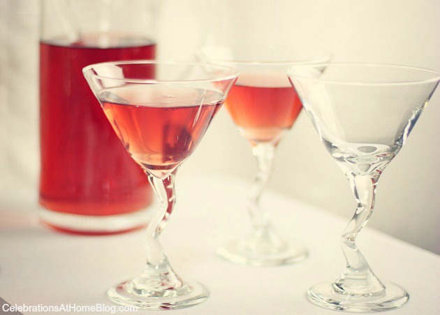 red cocktail