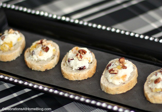sweet & savory cheese appetizers