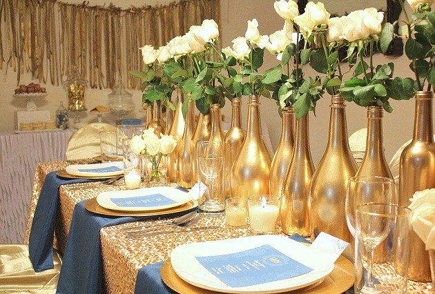 gold glam