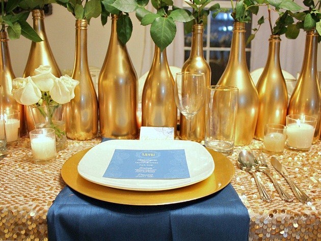 gold glam