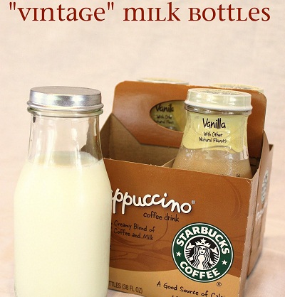 Perfect Little Milk Bottles