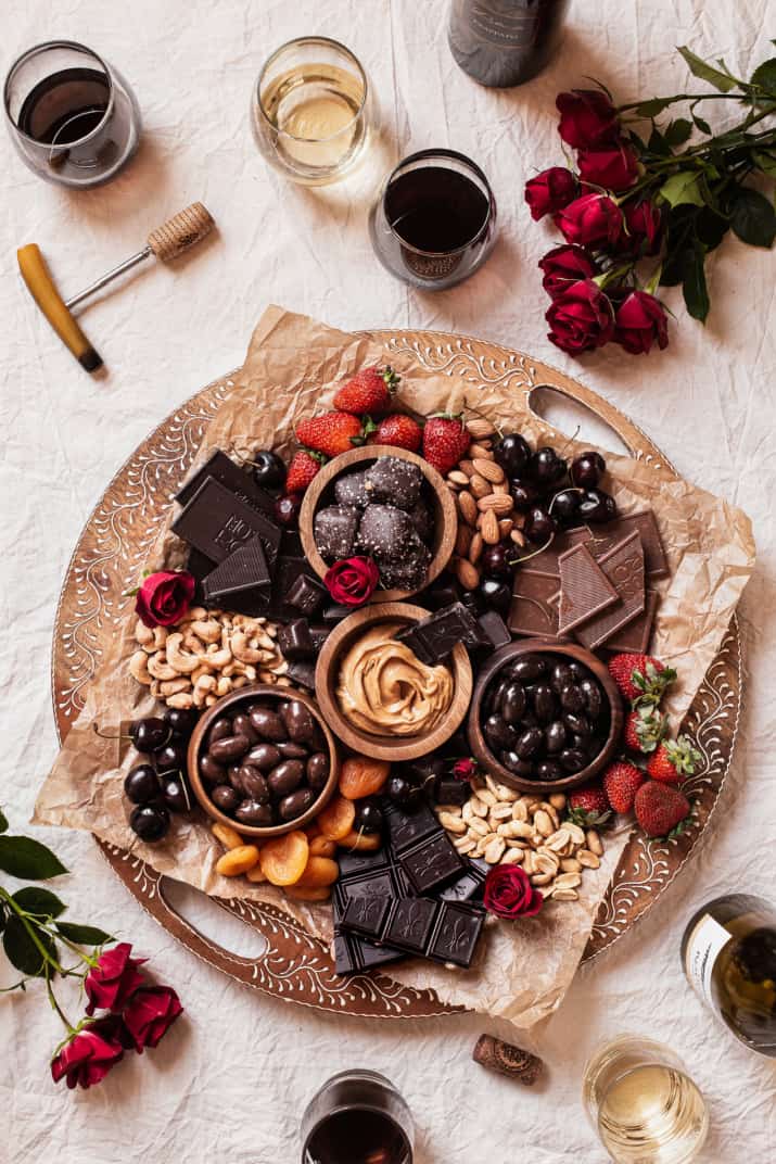 Chocolate Charcuterie Board - Celebrations at Home