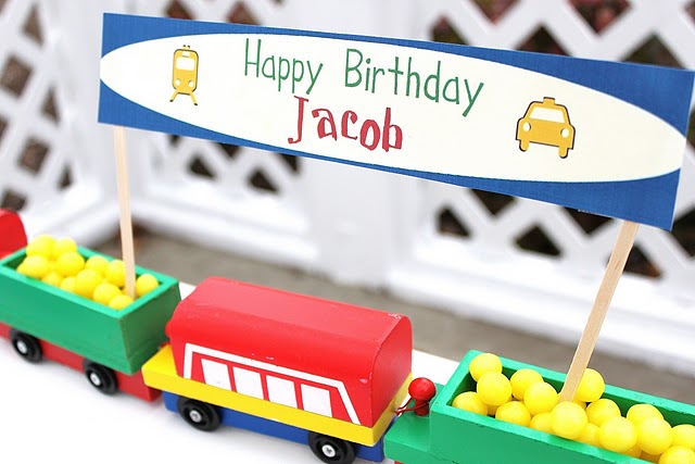 Planes, Trains, & Automobiles Birthday Party