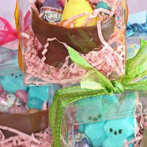 DIY Chocolate Easter Bowl