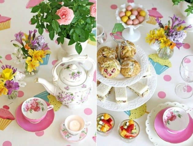 Tea Party For Mother's Day - Celebrations at Home