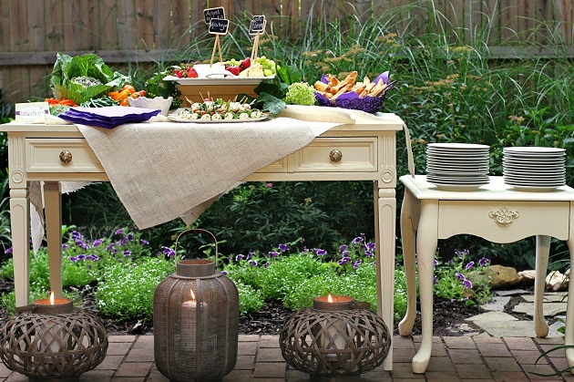 Small Garden Cocktail Party