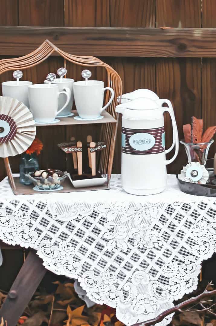 Coffee Bar Brunch Ideas: At Home Entertaining