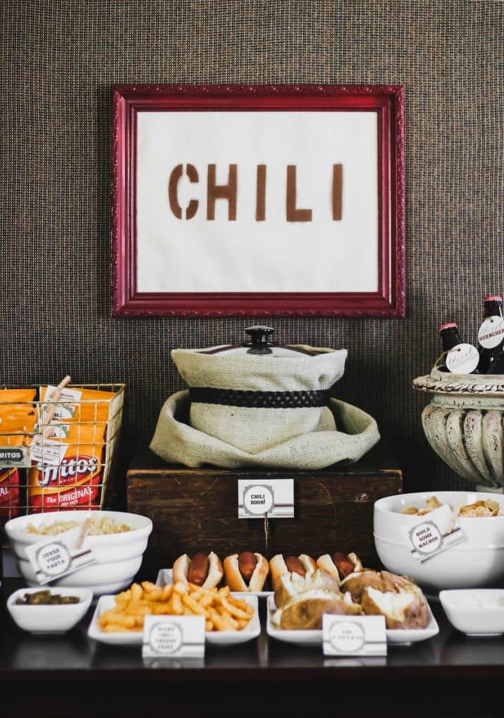 Exactly How to Set Up a Chili Bar (plus all purpose chili recipe)