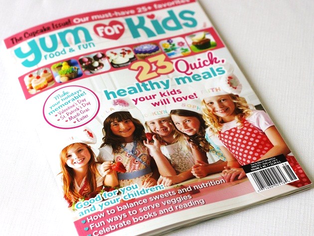 Published In Yum Food & Fun For Kids – Spring 2012