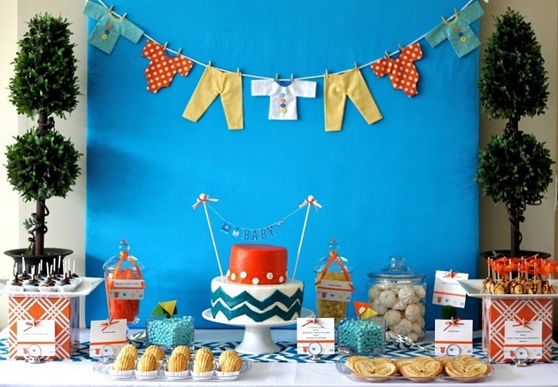 Baby Clothesline Theme Baby Shower