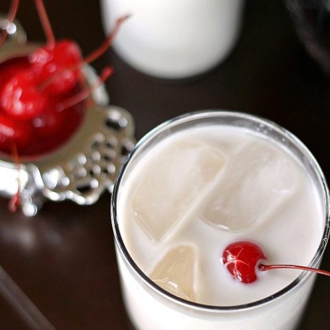 This cherry almond cream cocktail is such a great after dinner drink. Try it here.