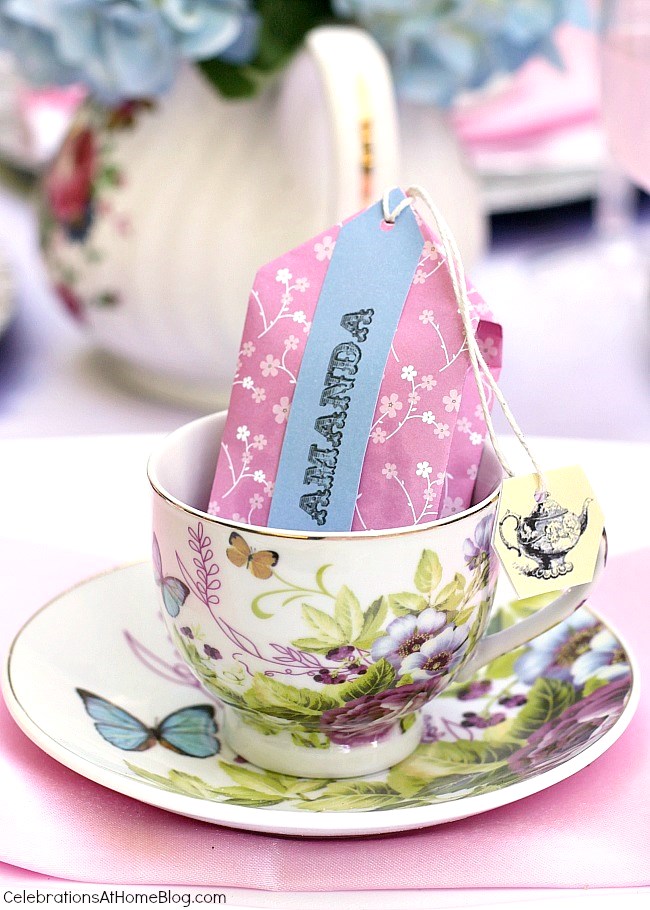 DIY Tea Party Favors - Celebrations at Home