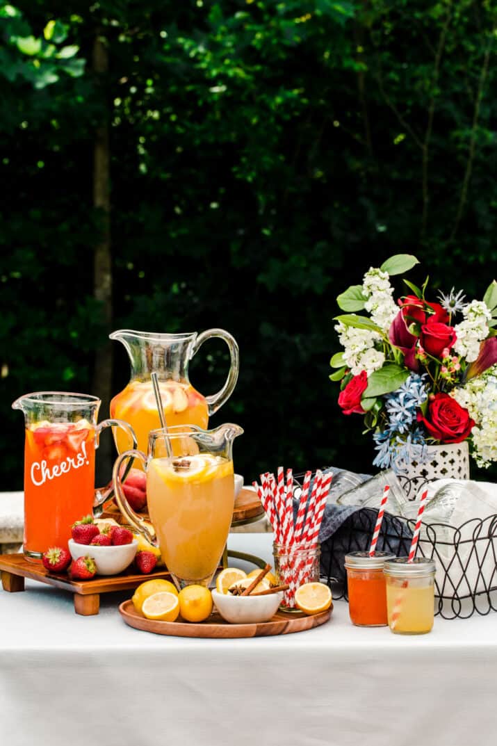 How to Set Up a Lemonade Bar with Flavored Recipes Celebrations at Home