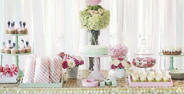 Bridal Shower With A Touch Of Glam