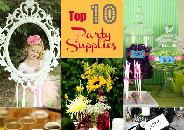 Top 10 Party Supplies You Need for Entertaining at Home