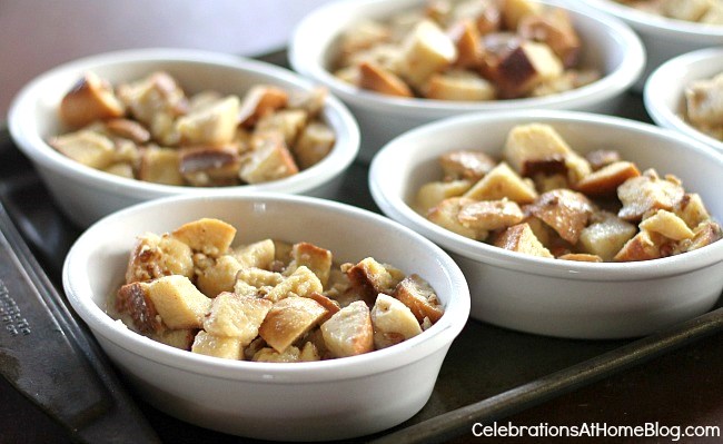 Serve this brunch recipe eggnog bread pudding for Christmas morning. It's fantastic for the holidays!