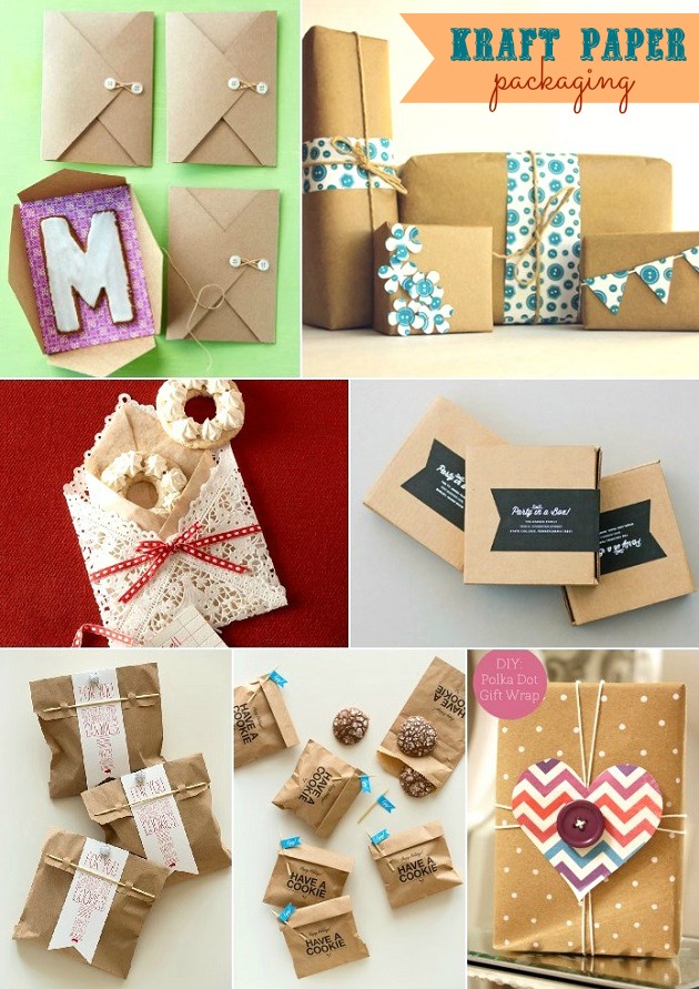 Dress Up Your Favors With Kraft Paper Packaging