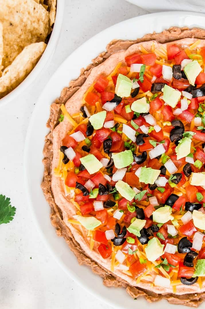 Mexican 7-layer dip
