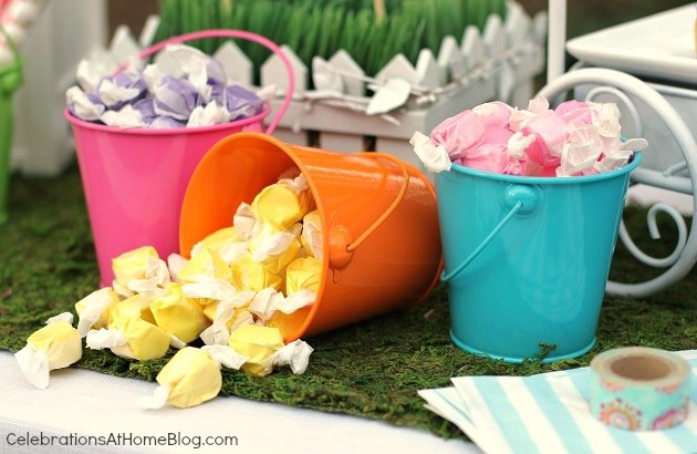 kids garden party sweets