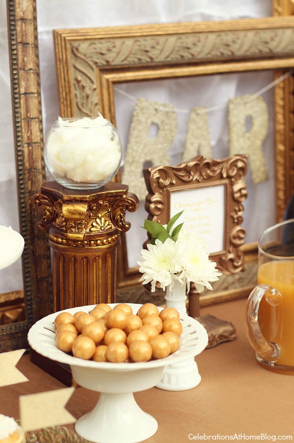 Gold Party Decor Ideas For Milestone Celebrations Celebrations at Home