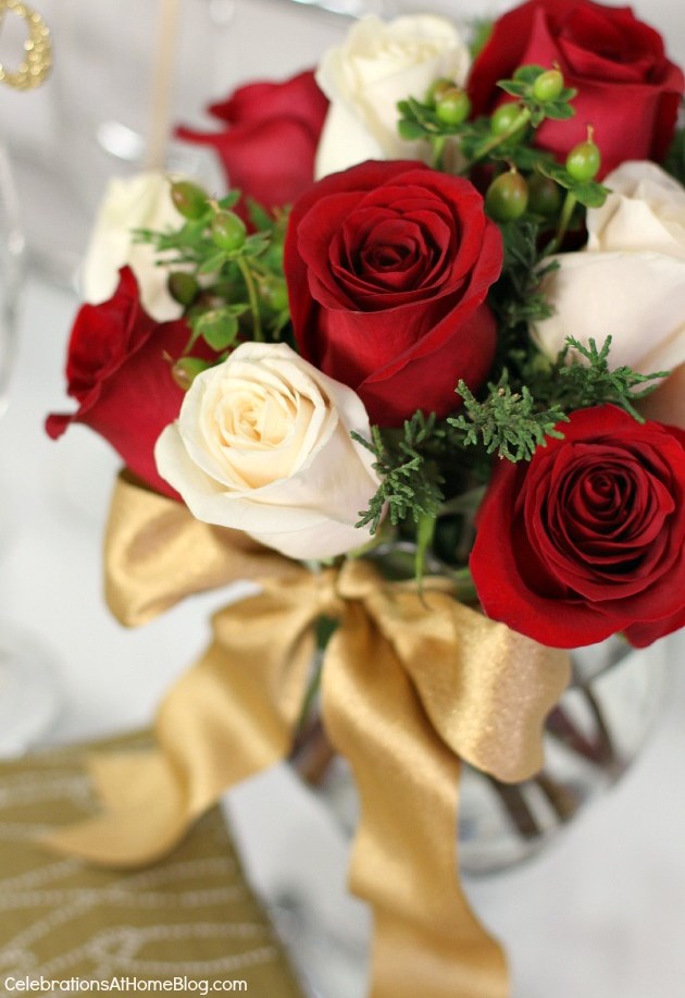 Holiday girls night in - Host a Christmas cocktail party for the girls this season. flowers