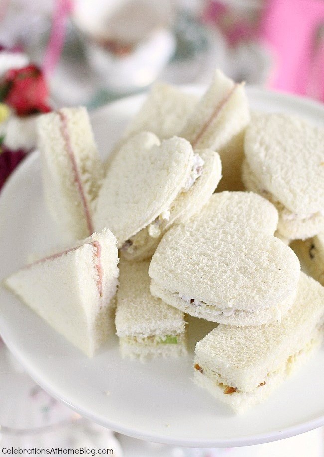 Tea Party Tea Sandwiches 3 Filling Recipes Celebrations At Home