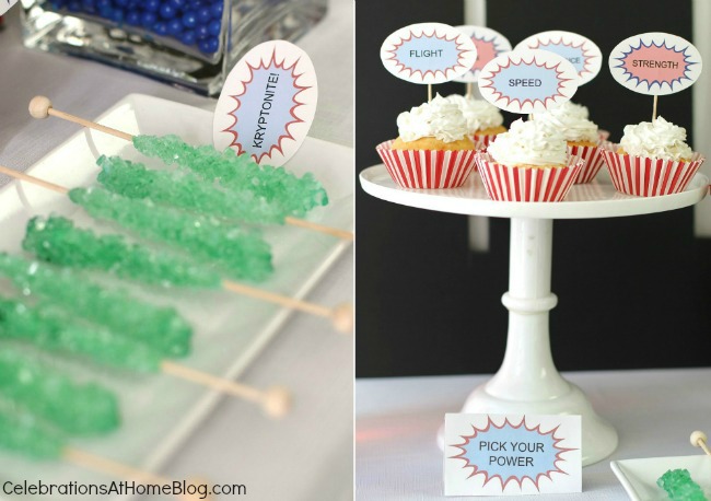 All you need are these 5 simple ideas for a fun Superman party. Super hero party ideas.