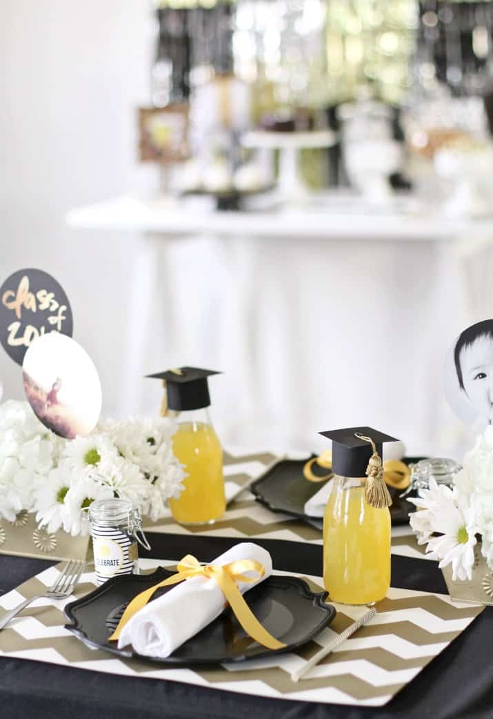 Graduation Table Settings