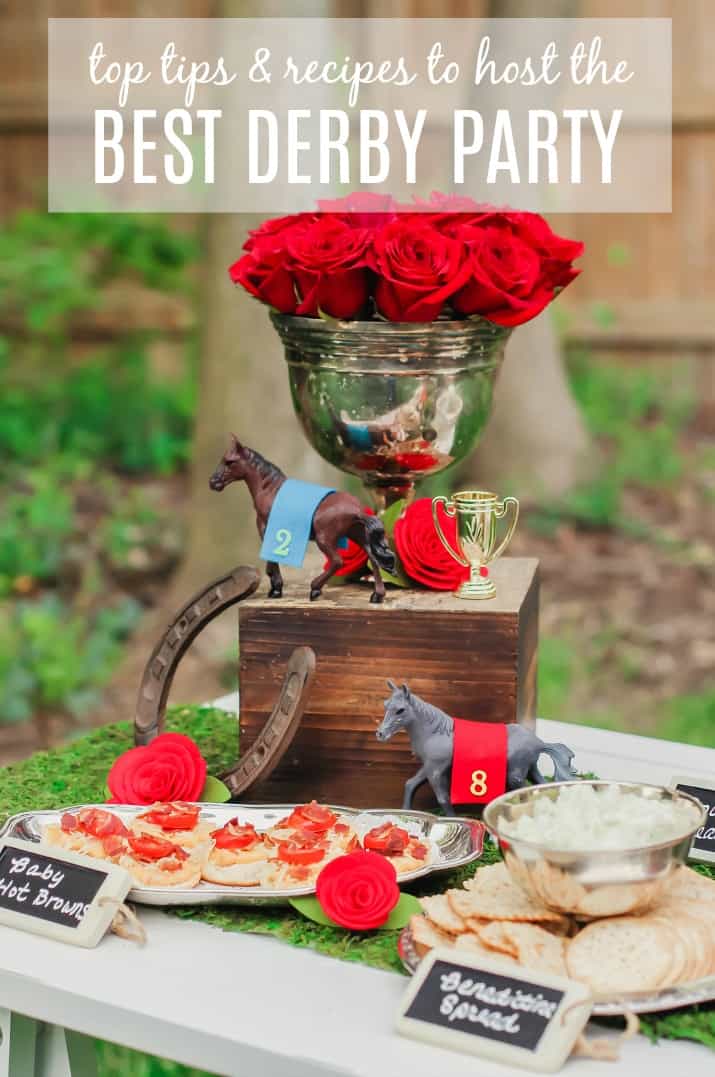 Derby Day Tablescape- Kentucky Derby Table Decoration Ideas