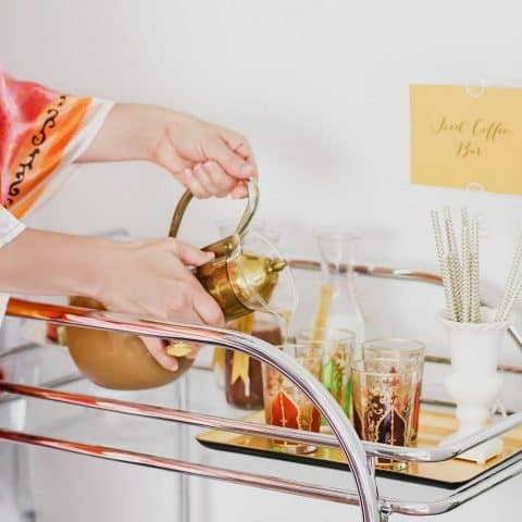 hostess bar cart