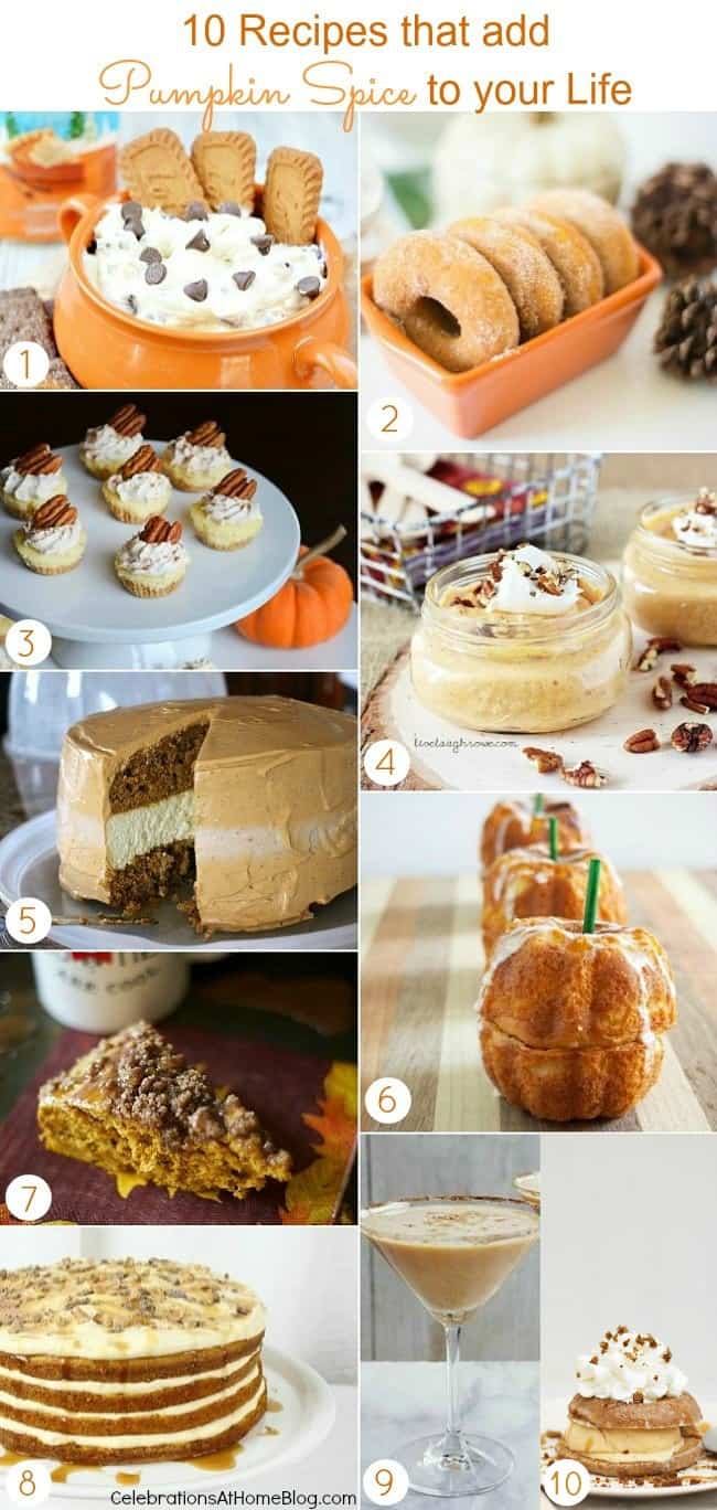 10 pumpkin spice infused recipes for fall