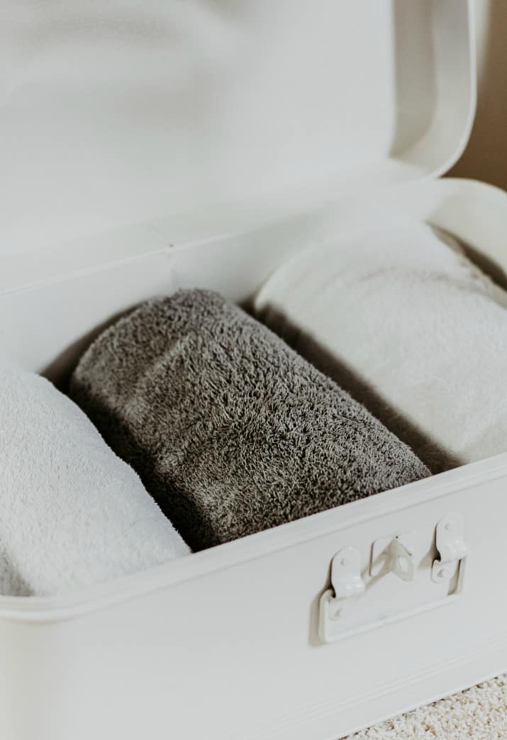 towels for guests in box