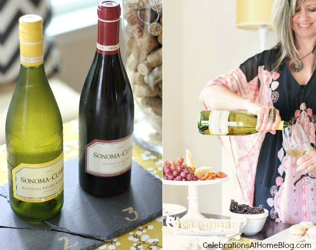 Host a Wine tasting happy hour with friends, with these tips and easy appetizer recipes.