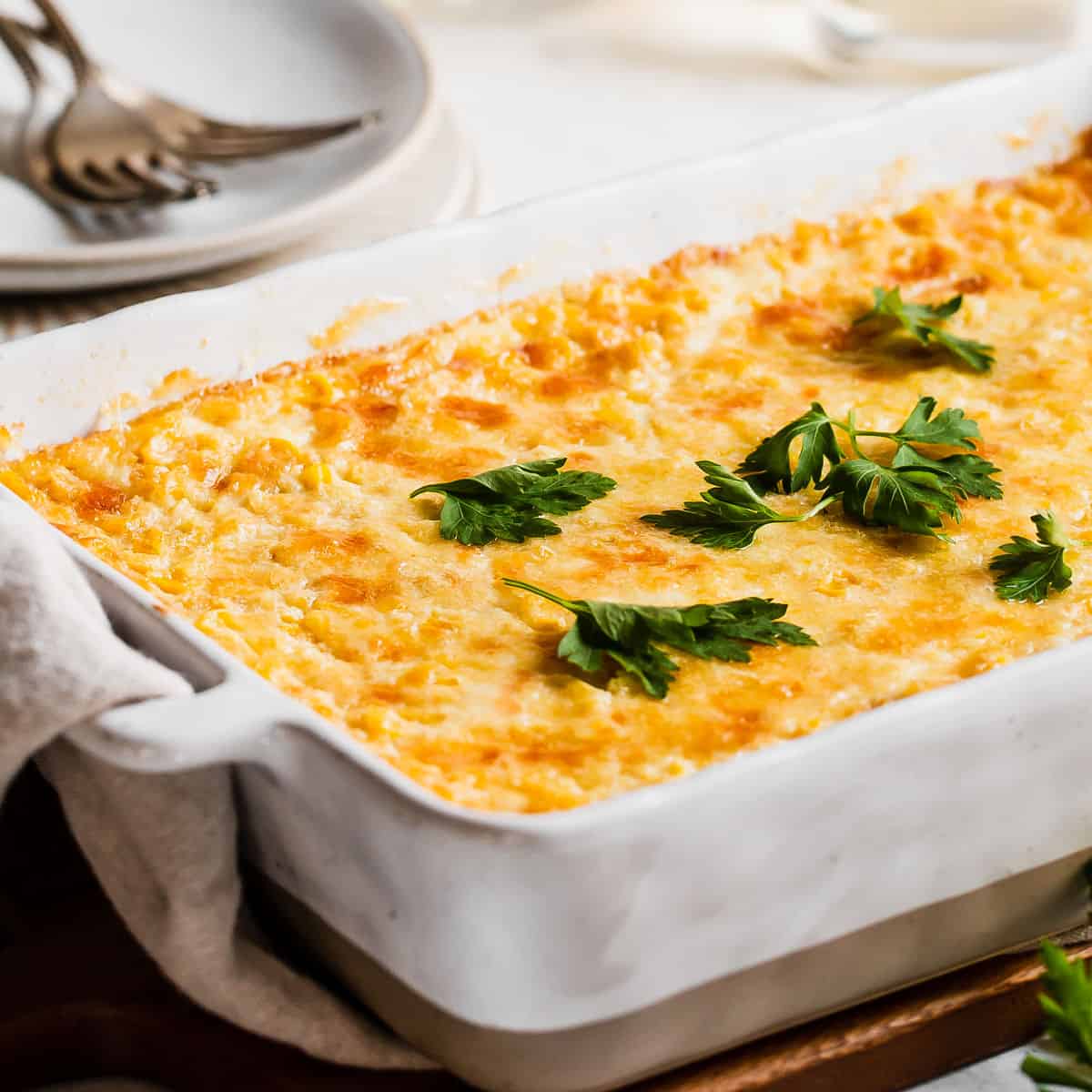 Easy Creamed Corn Casserole (without Jiffy Mix)