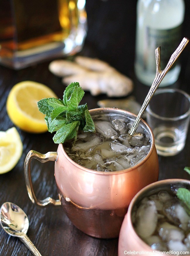 5 Trends in home entertaining - Mule drinks