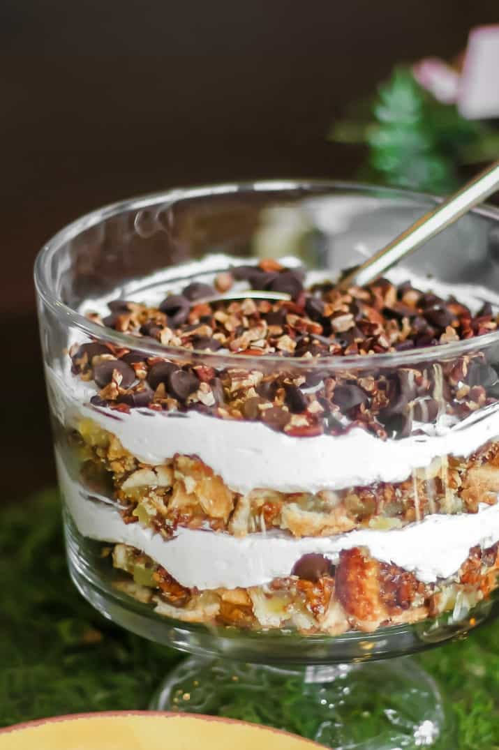 pecan pie trifle recipe in trifle dish